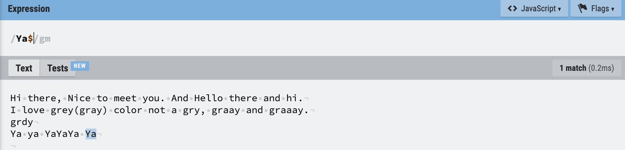 lastSentence